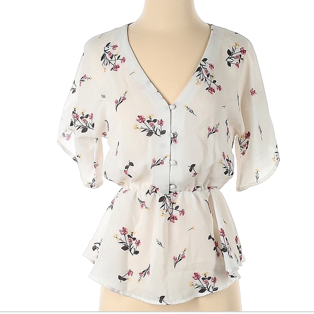 Sienna Sky Short Sleeve Blouse